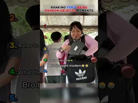 Ranking Top 5 Bring Random Objects Moments #rank #ranking #funny