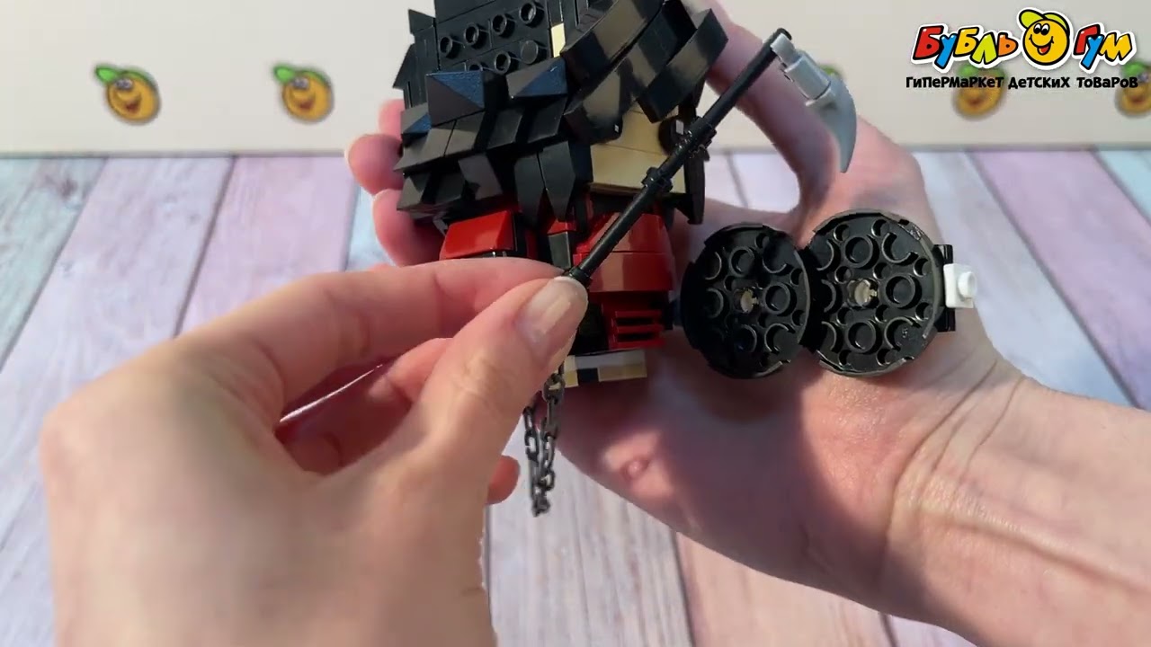 Конструктор Lanson Toys Ниндзя Конохи Мадара Учиха с 6лет  - видео