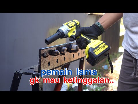 Hasston nih boss..!! review impact wrench terbaru Hasston Art. 3140-001 cordless impact wrench 20V