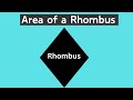 Understanding the Area of a Rhombus