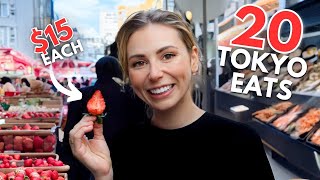 20 Must Try Foods in Tokyo + the BEST Japanese Markets 🇯🇵