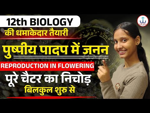 पुष्पीय पादप में जनन Sexual Reproduction in Flowering Plants One Short | 12th Biology