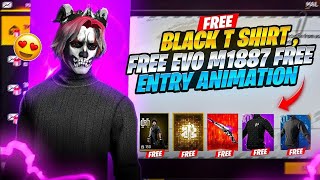 FREE BLACK T SHIRT ,FREE EVO M1887 TRICK ,AND FREE ENTRY ANIMATION TRICK |  FREE REDEEM CODE TRICK