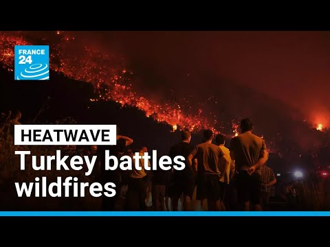 YouTube video thumbnail: Turkey Battles Wildfires, Arrests Suspects as Heatwave Grips Mediterranean