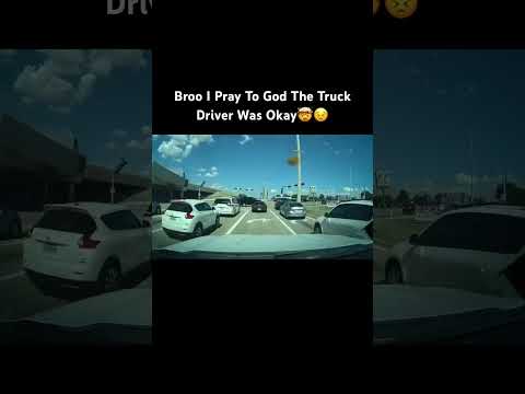 I Pray To God The Truck Driver Was Okay🤯😣