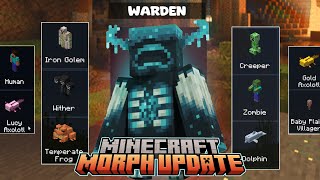 Morph Addon para Minecraft pe 1.20 | Morph Plus mod Minecraft bedrock 1.20.30 oficial 1.20.40