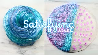 Fun DIY Clear Slime Coloring! How To Make The Best Satisfying ASMR Sounds!