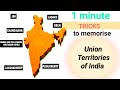 Union Territories of India Mnemonics