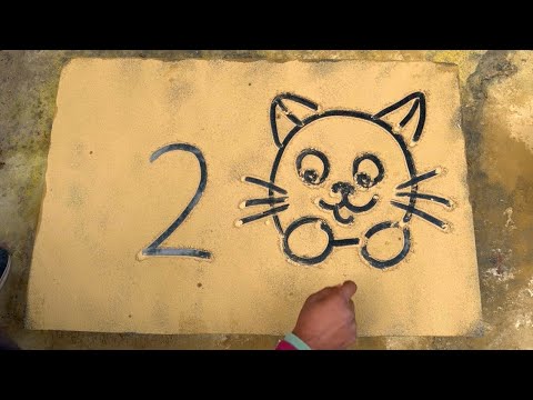 Special Cat Drawing From 200 | How To Draw Cat / Billi Drawing