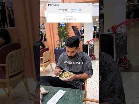 10 Lakh Profit In Dubai From Option Trading #stockmarket #minivlog #shorts
