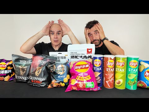 Probamos PATATAS CHIPS de Sabores CURIOSOS 😲