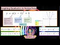 Exploring Vertex Form and Quadratic Graphs
