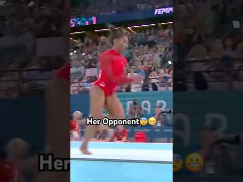 Nobody EVER beats the goat🐐👑🥇#shorts #olympics #gymnast #simonebiles #fitness #viralvideo #funny