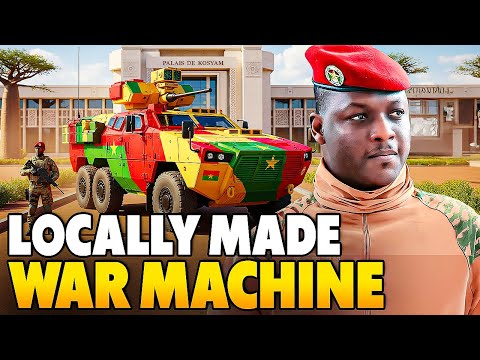 Traoré Just Built an Armored Vehicle in Burkina — Africa’s Military Game-Changer!