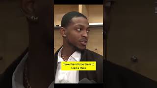 De'Aaron Fox on his decision to shoot instead of run clock and draw a foul.#GoSpursGo #NBAFinals