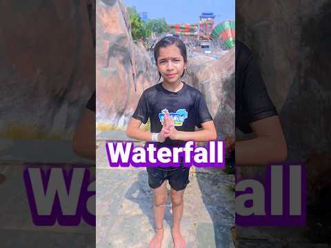 Waterfall โค๏ธ #kktvibes #shortsfeed #waterpark