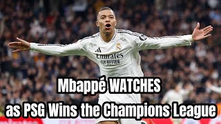 Kylian Mbappé a encore fait parler lors du sacre du PSG en Ligue des Champions