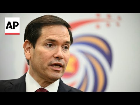 YouTube video thumbnail: Marco Rubio Echoes Trump’s 'Frustration' With Russia Over Ukraine Peace Talks