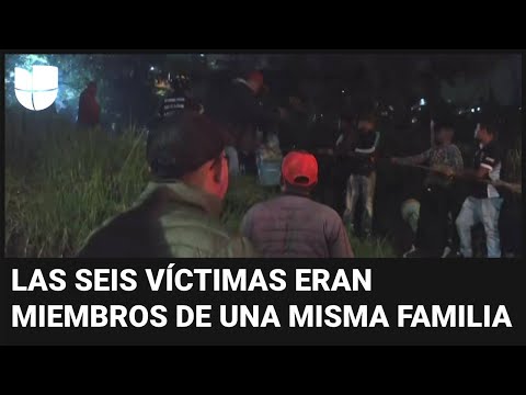 Dos niños y dos adolescentes, entre los fallecidos por un alud en Naucalpan, México