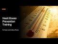 Heat Illness Prevention and Awareness