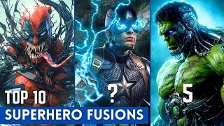 Top 10 Superheros Combined In Marvel Universe | Venompool & Worthy Captain America!