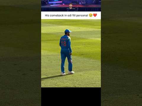 King coming in blues ๐๐ฅน #viratkohli #viratkohlifan