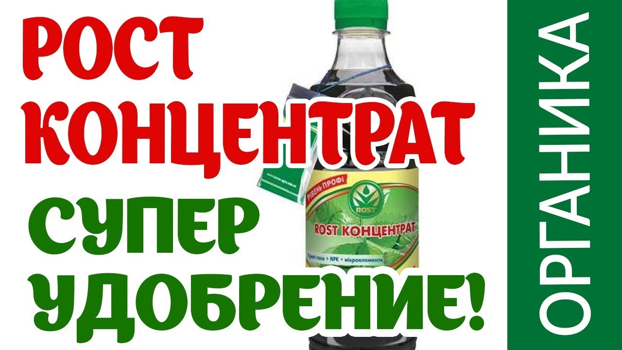 Рост концентрат. Хорошее удобрение для наших растений