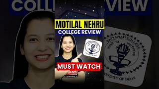 Motilal Nehru College Review🎓 #shorts