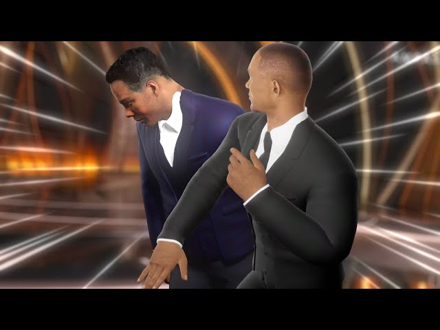 I modded Will Smith slapping Chris Rock into EVERY game