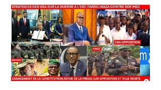 7/5/STRATEGIES DES USA SUR LA GUERRE A L’EST-FARDC CONTRE RDF M23-SUIVEZ LA PRESSE SUR VILLE MORTE