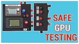GPU Repair Power Supply Control Unit | Safe Graphics Card Testing Setup