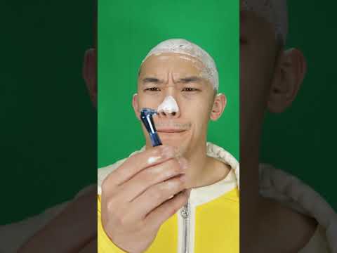 classic head shave #asmr ??‍?? #bitesizedbryan #bald #shave #anime #cosplay #shorts