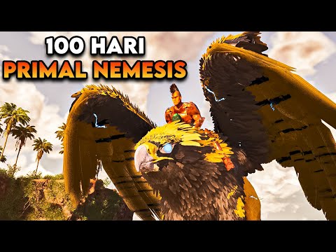 100 Hari Di ARK Survival Primal Nemesis
