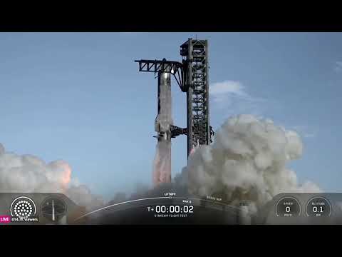 YouTube video thumbnail: SpaceX's Giant Starship Breaks Failure Streak on 10th Test Flight