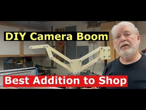 DIY Boom for Camera and Vacuum ( Extremely Versatile Woby Design)