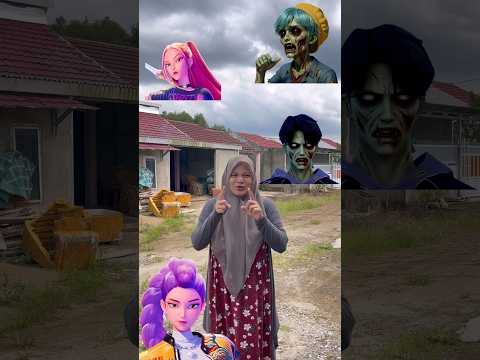 K-POP DEMON HUNTERS VS ZOMBIE #kpopdemonhunter #demonhunters