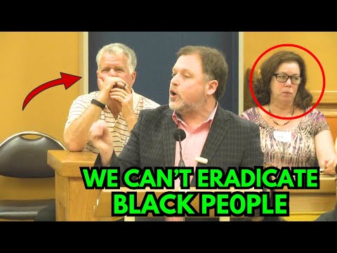 This fearless WHlTE professor delivered a brutal speech that left WHlTE people ANGRY!!