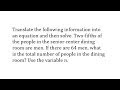 Understanding Fractions and Equations