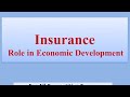 Role of Insurance in Economic Development