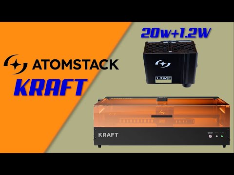 AtomStack KRAFT - Laser Dual Diodo + IR