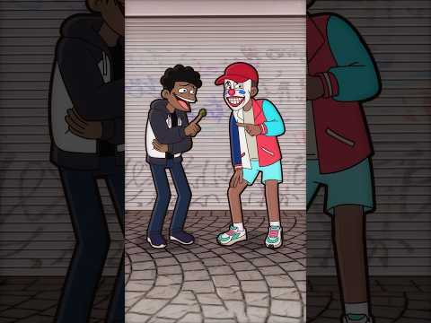 DEUX BDG 🤣 #animation #clown #euro2024withshorts