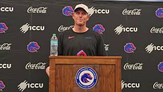 Pre App St Press Conference With Boise State Offensive Coordinator, Nate Potter (09/22/2025)