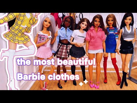 The most beautiful and cute clothes for Barbie have arrived🎀