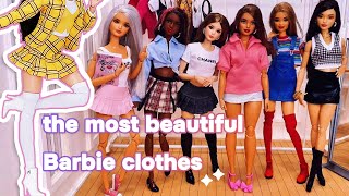 The most beautiful and cute clothes for Barbie have arrived🎀