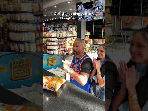 GOING SHOPPING WITH MY DAUGHTER VS SON