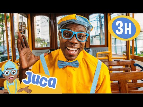 Juca Passeia de Bondinho no Rio de Janeiro! | 3 HORAS DO JUCA! | Vídeos Educativos para Crianças