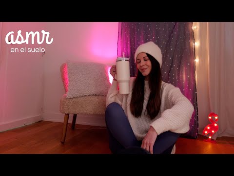 ASMR | MI primer ASMR.... en el SUELO sonidos muy cosquilloso para dormir   | Love ASMR en español