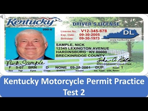 Ky Driver s Permit Test Practice - XpCourse