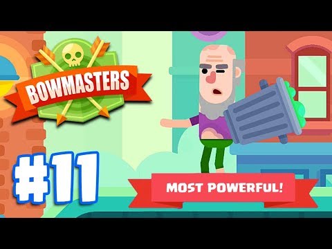 MOST POWERFUL CHARACTER - JEREMY | Bowmasters - Multiplayer Game Part 11 | All Characters