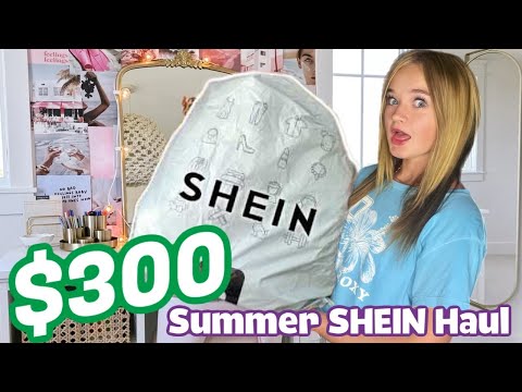 HUGE Summer SHEIN Haul *unboxing & try on*